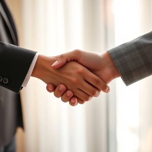 Icono de dos manos dándose la mano representando el compromiso