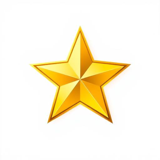 Icono de una estrella dorada representando la excelencia